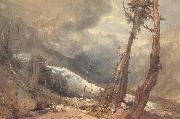 J.M.W. Turner Mer de Glace,in the Valley of Chamouni,Switzerland china oil painting reproduction
